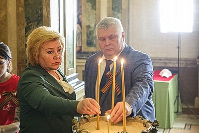 В Минске прошла международная патриотическая акция \"Огонь памяти\"