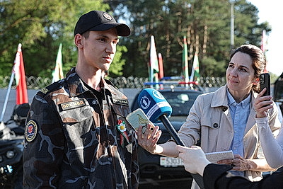 Более 300 участников объединил молодежный военно-патриотический форум в Гомеле