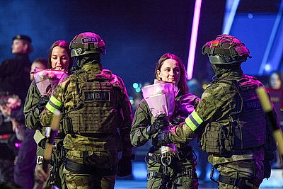 Во Дворце Республики прошло торжественное собрание, посвященное Дню милиции