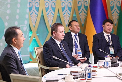 Заседание Евразийского межправсовета в узком составе прошло в Шымкенте