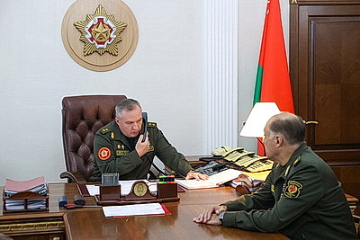 Проверка боеготовности ВС по поручению Президента продолжается в одной из артиллерийских бригад