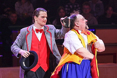 Праздничное представление для детей из пострадавших от аварии на ЧАЭС районов прошло в Белгосцирке