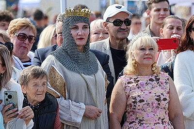 Праздник тружеников села. В Дзержинске проходят областные \"Дажынкі\"