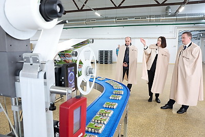 Турчин посетил Солигорскую птицефабрику