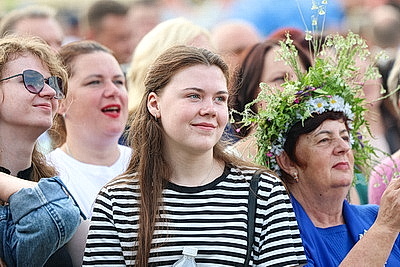 Концерт \"Союзные звезды в гостях в Александрии\" состоялся в Шкловском районе