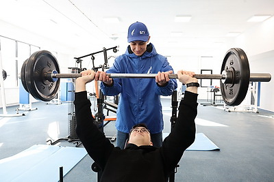 Баскетбол, волейбол, гандбол, мини-футбол, фитнес. Физкультурно-оздоровительный комплекс открылся в БГУ