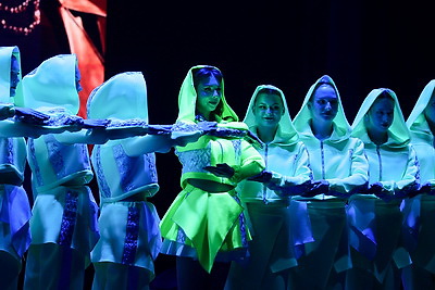 В ее выступлении - белорусские традиции. Студенткой года стала учащаяся ГрГУ им. Янки Купалы