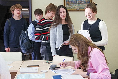 В лицее им. Ф.Э. Дзержинского БГУ стартовал первый модуль РТ в обновленном формате