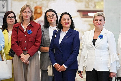 Представительницы Минской области внесли свой вклад в убранство Дворца Независимости