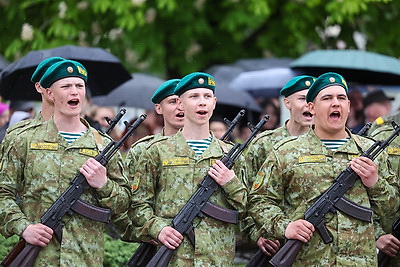 Пограничники в Гродно приняли военную присягу