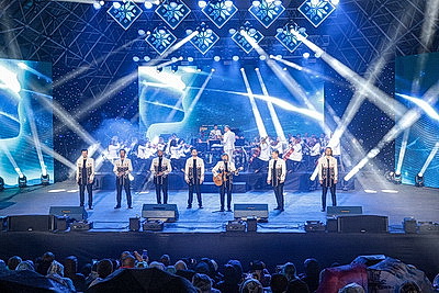 В Молодечно состоялся юбилейный фестиваль белорусской песни и поэзии