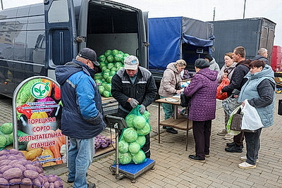 Овощи прямо с грядки. В Могилеве прошла большая сельхозярмарка
