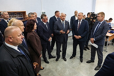 Учебно-производственные мастерские обновили в Новомышском аграрном колледже к областным \"Дажынкам\"