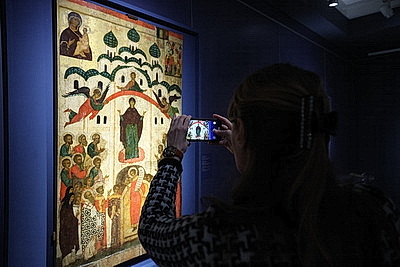 Совместный выставочный проект Новгородского музея-заповедника и НХМ представили в Минске