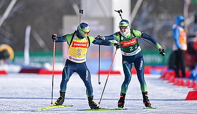 Команда Беларуси выиграла смешанную эстафету на домашнем этапе Кубка Содружества