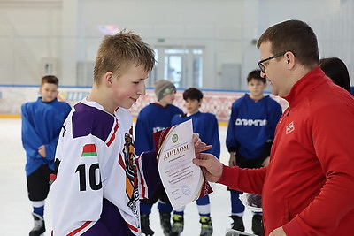 \"Золотая шайба\". Финал областных соревнований проходит в Шклове