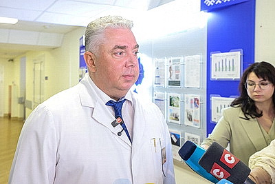 Новый диагностический корпус областного клинического кардиоцентра открыли в Гродно