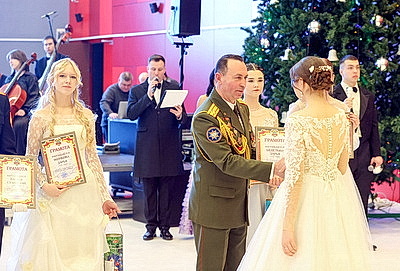 В Гомеле прошел областной новогодний кадетский бал