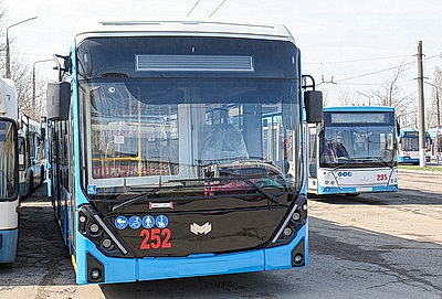 Пассажирский парк Витебска пополнился новыми троллейбусами