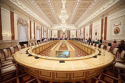 Сотрудники РНПЦ онкологии и медицинской радиологии стали гостями Дворца Независимости