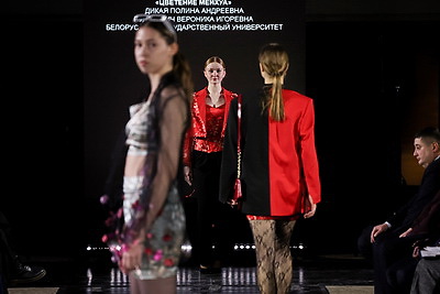 \"Созвездие\" зажигает звезды. Показ мод молодых дизайнеров прошел в лицее БГУ