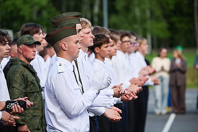Армейское дело за десять дней: в Минске начались учебно-полевые сборы для десятиклассников