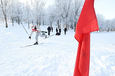 В Минске проходят районные этапы \"Снежного снайпера - 2026\"