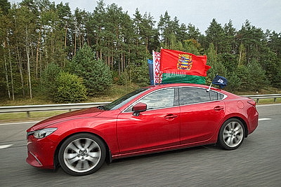 Автопробег ко Дню народного единства собрал около 500 участников в Минской области