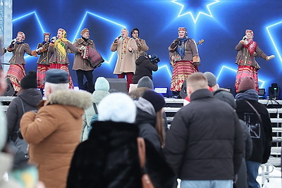 Рождественские празднования \"Колядки. Время чудес и веселья\" прошли в Минске