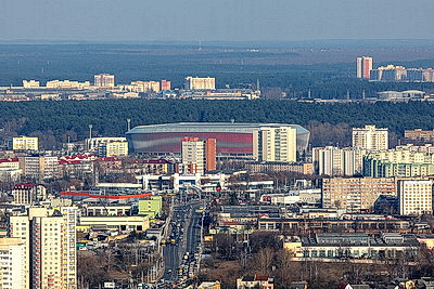 Виды Минска с высоты птичьего полета