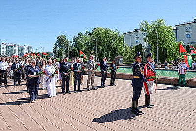 На площади Победы в Витебске состоялось открытие Дней молодежи