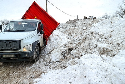 В Гомеле стартовал декадник по уборке снега