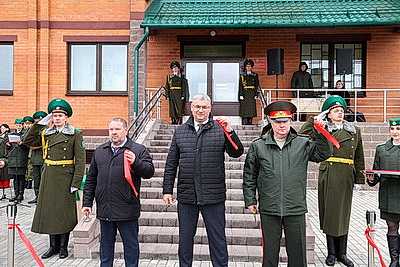 На самом южном рубеже. Новый комплекс пограничной заставы \"Гдень\" открыли в Брагинском районе