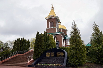 В Гомеле открыли памятную композицию к 40-летию аварии на ЧАЭС