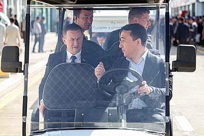 Премьеры Беларуси и Узбекистана продолжают совместную работу в городе Термез