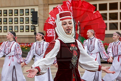 Белорусы отмечают Праздник труда