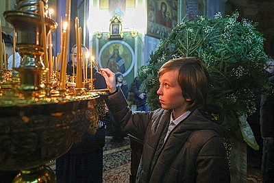 Рождественские богослужения прошли в православных храмах Беларуси