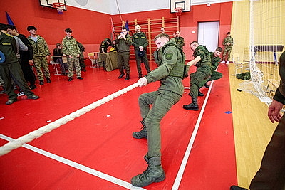 Масштабные соревнования между военно-патриотическими клубами прошли в Минском районе