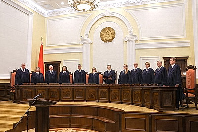 Конституционный Суд принял послание Президенту и Национальному собранию