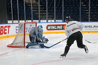 Открытую тренировку минского \"Динамо\" провели на \"Минск-Арене\"