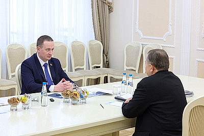 В Совмине состоялась встреча с государственным секретарем Союзного государства