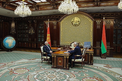 Лукашенко принял с докладом председателя Палаты представителей