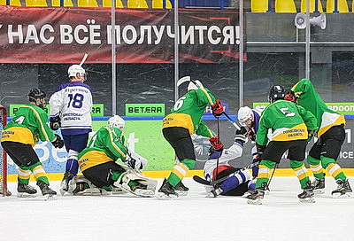 Сборная Брестской области выиграла бронзу республиканских соревнований по хоккею среди любительских команд