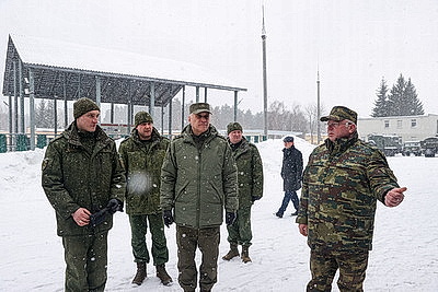 Внезапная проверка боеготовности проходит в 2-й инженерной бригаде