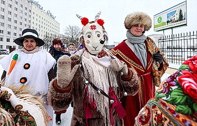 Традиционные \"Каляды ў Задзвінні\" прошли в Витебске
