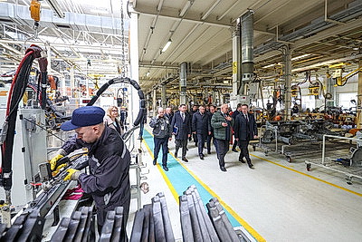 На повестке - перспективы реализации инвестпроектов. Турчин посетил \"БЕЛДЖИ\"