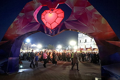 Крестный ход накануне католического Вербного воскресенья прошел в Гродно