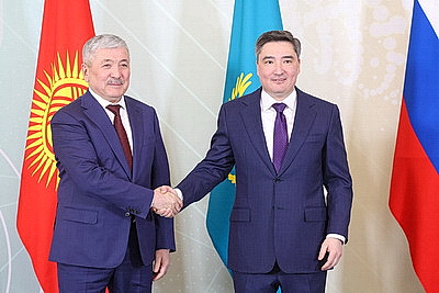 Заседание Евразийского межправсовета в узком составе прошло в Шымкенте