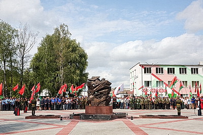 Останки более 140 мирных граждан, погибших от рук фашистов в годы ВОВ, перезахоронили в Могилеве