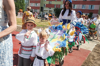 Большой праздник для маленьких горожан. В Могилеве открыли новую детскую площадку